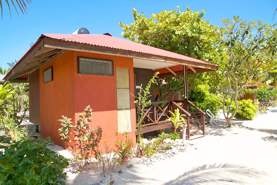 Bungalow plage à Ahe