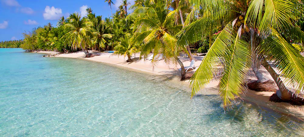 Plage des Tuamotu